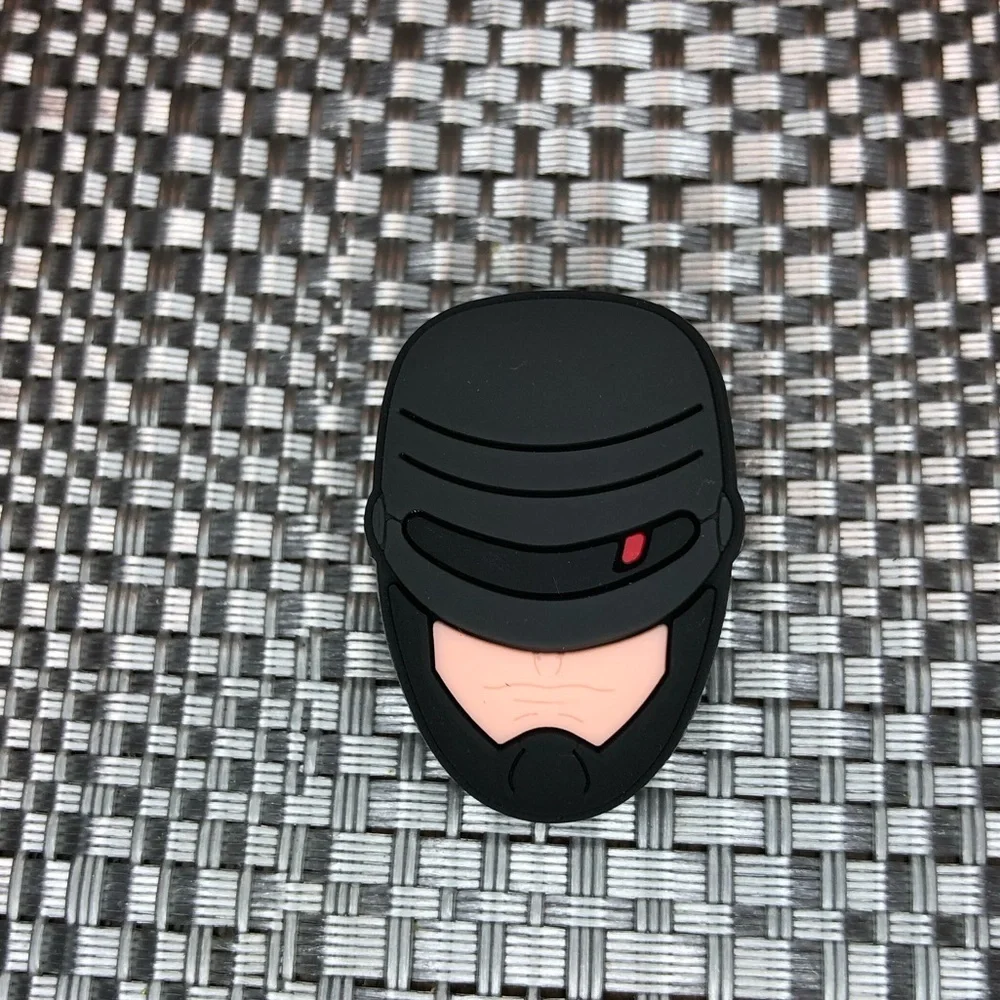 10/$13 Robocop shoe charm jibbitz - Picture 1 of 2